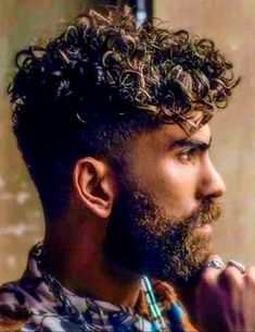 Trendy Curly Hairstyles, Curly Hairstyles For Men, Men's Curly Hairstyles, Mens Hairstyles Curly, Mens Hairstyles Fade, Haircut Curly Hair, Men Haircut Curly Hair, Textured Curly Hair