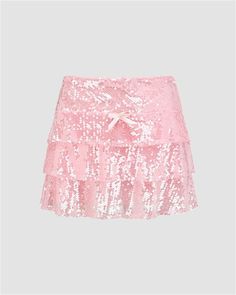 Trifle Ruffled Sequin Skirt Flirty Mini Skort For Party, Stretch Party Skort, Stretch Ruffled Mini Skirt For Party, Chic Party Skort With Tiered Skirt, Flirty Skirted Skort For Party, Lined Mini Skirt For Party Season, Sequined Stretch Mini Skirt, Flirty Mini Skirt For Party Season, Flirty Lined Mini Skirt For Party