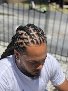 Grooms Hair, Loc Hairstyles For Men, Locks Styles, Locks Hairstyles, Dreads Hairstyles, Dread Styles, Loc Hairstyles