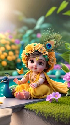 Bal Gopal Baby Krishna, Krishna Cute, Krishna Cartoon Images, Bal Krishna Photo Cute, Krishna Baby Images, Baby Radha Krishna Images, Some Easy Drawings, Photos Of Ganesha