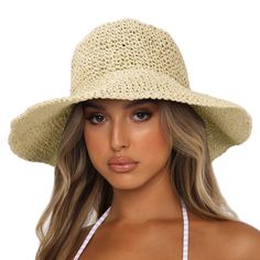 PRICES MAY VARY. MATERIAL: This women's beach hat is made of Eco-Friendly Paper Straw, which makes it lightweight and flexible. Lots of classic and fantastic colors are designed for different preference to match all of your clothing, super versatile. SIZE: One Size Fit Most. Fit for Head circumference 21.5-22.8 Inch/54.6-58cm. Our summer straw hat comes with a draw string that located under the sweat band to adjust the diameter of the hat (To make it tighter or looser if needed). JUST RIGHT BRIM Womens Beach Hat, Summer Hats Beach, Summer Straw Hat, Beach Hats, Summer Hats For Women, Sun Hats For Women, Hat For Women, Beach Hat, Woman Beach