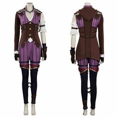 the legend of zeon cosplay costume for adults and children, includes two different outfits