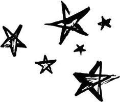 four fighter jets are flying in the sky with stars drawn on them, vintage line drawing or engraving