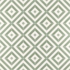 a green and white wallpaper pattern with diagonal stripes