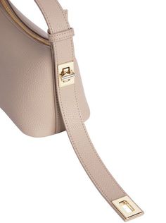 Details Carrying your essentials has never looked so good. The Hobo shoulder bag from VERAFIED features quality Togo leather with golden details. Can be styled as a shoulder bag or a clutch with the adjustable twister shoulder strap. Size Length: 19cm Width: 9.5cm Height: 13cm 7.48"L x 3.74"W x 5.12"H 0.772 lbs weight Shipping & Return Free US shipping on orders over $100.Free International shipping on orders over $300. For more details click HERE. Luxury Crossbody Baguette Bag With Adjustable Strap, Luxury Everyday Crossbody Baguette Bag, Luxury Everyday Baguette Bag With Adjustable Strap, Luxury Crossbody Baguette Bag For Everyday Use, Luxury Baguette Bag With Adjustable Strap, Chic Beige Baguette Bag With Gold-tone Hardware, Formal Clutch Baguette Bag With Adjustable Strap, Luxury Everyday Baguette Bag Pouch, Office Pouch Shoulder Bag With Gold-tone Hardware