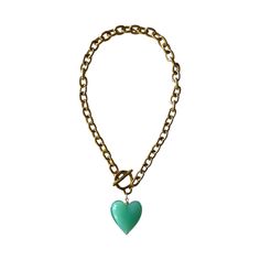 Inspired by an Italian summer, the amore necklace is a 17. 5” design. Elevated with a chunky 12k antiqued gold plated stainless steel chain, large 12k antiqued  gold plated pewter toggle clasp, statement Murano glass blown heart pendant imported from Italy <3. Comes in a variety of delicious colors! Avoid contact with water, perfumes and lotions. Decorated Stockings, Blown Glass Pendant, Beach Necklace, Beach Necklaces, Boot Jewelry, Glass Pendant Necklace, Stocking Stuffer Gifts, Italian Summer, Glass Heart