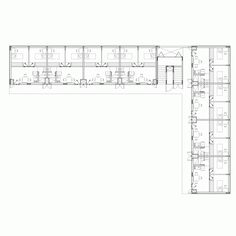 the floor plan for an office building