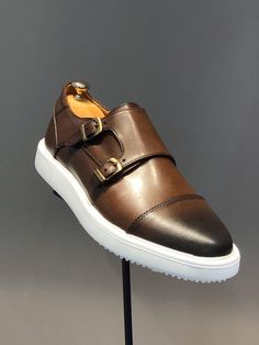 COLLECTİON : NEW SEASON 2020 " SPRİNG / SUMMER Production : Special and limited edition available ! Shoes material : Calf-leather inner lining : calfskin liningShoes sole : rubber eva solePackage included : branded dust bag and box , shoehorn , shoeshine , babet socks , belt Available size : 39-40-41-42-43-44-45Note : %100 handmade! Leather Slip-ons For Formal Summer Wear, Brown Leather Sneakers For Summer, Summer Low-top Slip-ons With Leather Sole, Brown Leather Summer Sneakers, Brown Leather Monk Strap Shoes With Flat Heel, Classic Leather Monk Strap Shoes With Flat Heel, Leather Slip-on Monk Strap Shoes With Round Toe, Spring Leather Monk Strap Shoes With Round Toe, Leather Monk Strap Shoes With Round Toe For Spring