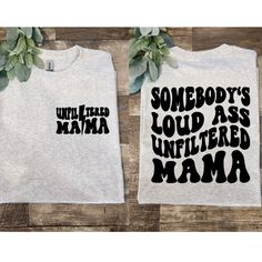 Cute Design ! Custom Made And Will Ship Within A Few Days! On Gildan Unisex Short Sleeve Sublimation Check Out My Page For More Designs Mom Shirts Vinyl Funny, Mom Shirts Vinyl, Shirts Vinyl, Cool Shirt Designs, Custom Shirt, Retro Color, Mama Shirt, Unisex Shorts, Mom Humor