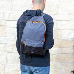 Adventure awaits with this Foldaway Backpack. This backpack is made of durable, water resistant, ripstop polyester and features a zip front pocket. This backpack is compact and lightweight, making the perfect addition to your adventure. Color: Blue Gray Size: 2.36" x 5.51" x 7.87" Material: Polyester Origin: Imported Pocket Notes, Childrens Shop, Container Shop, Cool Notebooks, Kids Socks, Camping Accessories, Wall Pockets, Melting Candles, Crossbody Tote