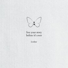 an image of a quote on the back of a white paper with a butterfly drawn on it