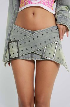 Denim Assassin Micro Mini Skirt | Jaded London