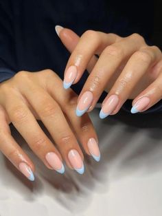 French Tip Nail Designs, Summery Nails, Makijaż Smokey Eye, Almond Acrylic Nails, Soft Nails, Minimalist Nails, Fire Nails, Classy Nails, Dream Nails