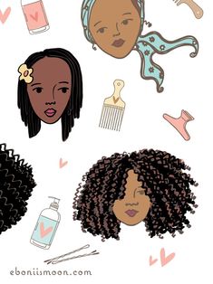 It's All Good Hair Days Sticker Sheet | Etsy Curly Hair Stickers, Hair Stickers, Stickers For Journaling, Big Curls, Brand Ideas, Teen Daughters, Its All Good, Good Hair, Good Hair Day