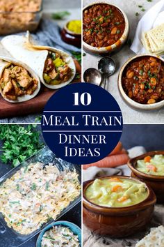 the top ten meal train dinner ideas