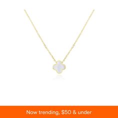 in stock Elegant White 14k Gold Necklace, Luxury Gold-plated Necklaces With Pearl Pendant, Luxury Gold-plated Necklace With Pearl Pendant, Luxury Gold Plated Necklace With Pearl Pendant, Exquisite White Gold-plated Necklace, Exquisite White Gold Plated Necklace, Luxury White Necklaces With Polished Finish, White Gemstone Gold-plated Necklaces, Timeless White Clavicle Chain Necklace