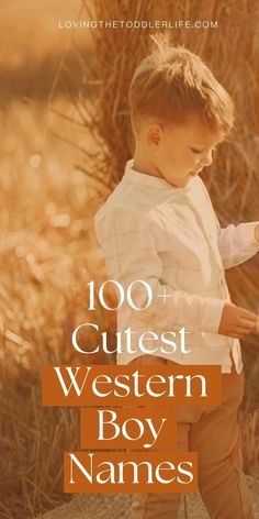 Wanna know the Western baby names we are seriously crushing on for 2025? This rustic country baby boy names list are the baby boy names that you don't hear every day - whether you love cute baby names, unique baby names, or majorly uncommon baby names, this full list of rustic boy names with meanings will give you tons of name inspiration for that sweet little one of yours!