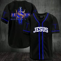 Jesus Saved My Life Design Jesus Christian Religious Gift For Christians. The Christian Baseball Jersey collection is a unique line of jerseys designed specifically for Christian fans. These jerseys feature Christian symbols and verses that promote faith, inspiration, and sportsmanship. Jesus Saved My Life Design Jesus Christian Religious Gift For Christians is a unique blend of faith and sport! Made with high-quality materials and designed with intricate Christian symbols, our jerseys are not o Custom Softball Jerseys, Baseball Team Shirt, Baseball Tees For Women, Football Team Shirts, Baseball Jersey Men, Personalized Jersey, Gifts For Football Fans, Custom Baseball Jersey, Baseball Jersey Shirt