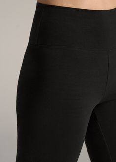 About Our Tall Women’s Leggings Maximum comfort meets maximum length. You’ll want to wear these super-soft cotton tall women’s leggings all day long. We thoughtfully designed this pair to be a staple in your everyday collection that you can reach for time and time again. They’re created with your long legs and torso in mind, with an extended inseam that’ll go past your ankles and a flattering high-rise fit with a wide waistband. Our long leggings for tall women are made of a lightweight cotton a Comfortable Fitted Everyday Activewear, Comfortable Fitted Activewear For Everyday, Versatile Fitted Yoga Pants For Everyday, Sporty Comfort Stretch Leggings For Everyday, Full Length Tight Activewear For Everyday, Casual Stretch Short Length Leggings, Full Length Stretch Cotton Leggings, Relaxed Fit Athleisure Leggings For Everyday, Cotton Athleisure Activewear With Tight Fit