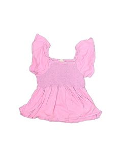 Crewcuts Short Sleeve Top Size: Large Pink Tops - used. 100% Cotton, Ruffles, | Crewcuts Short Sleeve Top Pink Ruffles Tops - Used - Size Large Summer Stretch Tops For Playtime, Short Sleeve Ruffle Tops For Playwear, Pink Fitted Top With Flutter Sleeves, Summer Ruffle Tops For Playwear, Summer Ruffled Tops For Playwear, Pink Cotton Blouse With Flutter Sleeves, Casual Fitted Tops For Playtime, Pink Stretch Top For Playwear, Casual Spring Blouse For Playtime