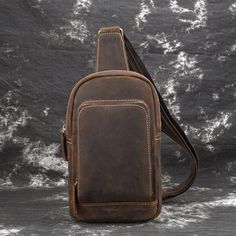 New Vintage Genuine Leather Men's Bag - Trendha