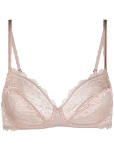 light pink adjustable shoulder straps underwire cup floral-lace detailing sheer lace panelling rear hook and eye fastening It is essential that you try underwear and lingerie over your own garments. We trust you to follow the rules. Kylie Jenner Tops, Crystal Bra, Bra Items, Trust You, Lace Body, Agent Provocateur, Pink Bra, Lace Panelled, Bra Lingerie