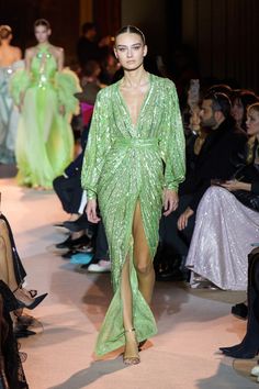 Zuhair Murad Spring 2023 Couture Collection | Vogue Evening Dress Fashion