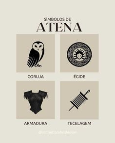 an image of the symbols for different types of items in spanish and english, as well as