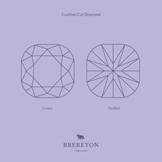 Cushion Cut. Cushion cut diamonds are a popular choice for engagement rings today but they are also one of the oldest cutting styles.  #breretonjewellers #dublinjewellers #diamonds #cushioncut Jewellery Designing, Gem Drawing, Jewelry Rendering, Ring Inspo, Diamond Image, Cushion Cut Diamond, Diamond Paint