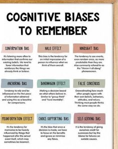 a poster with the words cognitive bases to remember