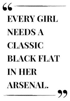 Classic Black Handbag, Shoes Quotes, Fashion Quotes, Black Flats, Unique Outfits, Black Handbags, Classic Black, Style Guides, Favorite Quotes