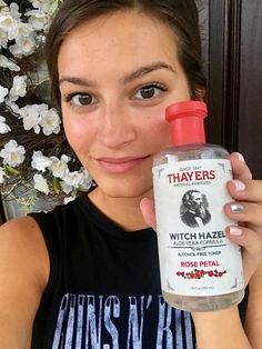 Say bye to acne, dullness, dryness, excess oil, and more — without saying bye to your paycheck. Thayers Witch Hazel, Witch Hazel Toner, Best Toner, Makeup Tip, Alcohol Free Toner, Body Makeup, Witch Hazel, Skin Problems, Beauty Secrets