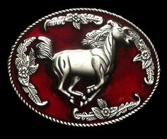 Red Galloping Horse, Western Riding, Western Accessories, Horse Pony