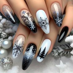 #christmas#nails#christmasnails#naildesign#winternails#winters