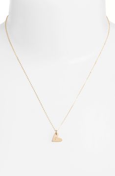 From humble beginnings to a fully staffed warehouse in Oregon, Nashelle remains true to its original purpose-handmade jewelry crafted with love and intention. The heart initial necklace is no different-with a hand-stamped pendant anchored by a single ring, it makes for a perfect layering piece. Style Name:Nashelle 14K-Gold Fill Initial Mini Heart Pendant Necklace. Style Number: 5143637. Available in stores. Heart Initial Necklace, Single Ring, Humble Beginnings, Mini Heart, Heart Pendant Necklace, Initial Necklace, Necklace Gold, Spring Rings, Heart Pendant