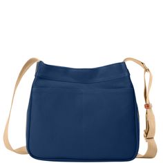 A Lightweight Love  Keep all of your essentials organized on the go with this stunning crossbody, crafted from 100% Egyptian cotton canvas woven in Italy, and featuring secure 14k gold-plated turnlock hardware. Italian Logo, Dooney And Bourke, Dooney & Bourke, Egyptian Cotton, Dooney Bourke, Leather Material, Blue Fashion, Cowhide Leather, Timeless Pieces