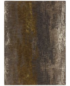 an area rug with different shades of brown and yellow on the carpet, including one in grey