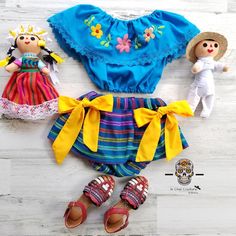 Mexican Theme Baby Shower Dresses, Childs Mexican Dress, Mexican Girl Outfit, Embroided Flowers, Puebla Dress, Mexican Babies, Navy Wrap Dress, Navy Summer Dress, Navy Shirt Dress