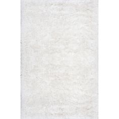 a white rug on a white background with no one in it or someone else to the side