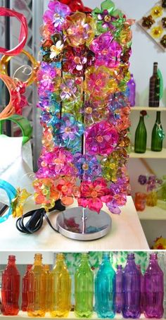 Soda Bottle Crafts, Plastic Crafts, Diy Bottle