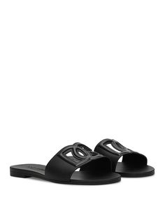 Dolce & Gabbana Women's Logo Pool Slide Sandals Shoes - Bloomingdale's Dolce And Gabbana Sandals, Shoes Png, Pool Slide, Fall Closet, My Shopping List, Rubber Sandals, Pink Sandals, Slides Sandals, Sandals Brands