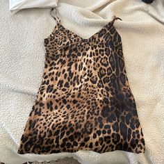 Nwt Nastygal Leopard Print Satin Dress. Size Us 4 Leopard Print Dress Short, Leopard Print Mini Dress, Cheap Leopard Print Mini Dress, Leopard Print Mini Party Dress, Leapord Print Dress, Leopard Print Dress Aesthetic, Print Satin Dress, 2000 Style, Printed Satin Dress