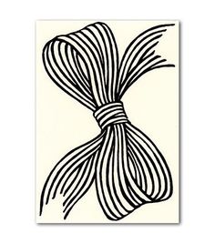 a black and white drawing of a knot