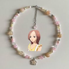 Beaded Accessories Necklaces, Nana Inspired Jewelry, Nana Jewelry, Logam Mulia, Nana Komatsu, Making Necklaces, Anime Jewelry, Beaded Necklace Diy, Inspired Necklace