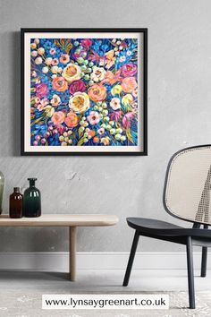 #GalleryWallArt #FloralPrints #WallDecorIdeas #ModernMaximalism #InteriorTrends2025 Statement Painting, Floral Art Prints, Floral Prints Art, Cloudy Day, Fine Line