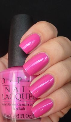 La Paz-itively Hot Opi La Paz Itively, Opi Light Purple Nail Polish, Zoya Pink Nail Polish, Toe Nail Color, Opi Nail Polish, Pedicure Nail Art, Opi Nails, Healthy Nails