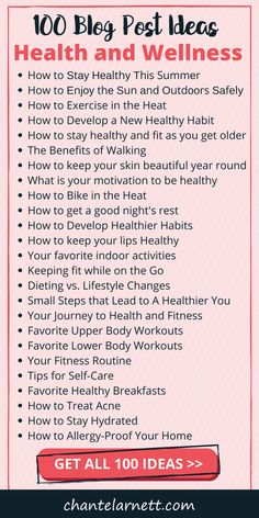 the top ten health and fitness tips for women