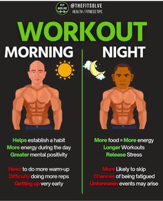 Night Workout, Evening Workout, Improve Metabolism, Gym Motivation Quotes, Gym Workout Tips, Morning Workout, Health And Fitness Tips, How To Increase Energy, Full Body Workout