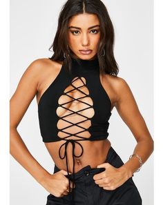 Horoscopez Vinyl Lace Up Crop Top Black | Dolls Kill Miss Understood, Punk Streetwear, Denim Corset, Denim And Lace, Black Doll, Current Mood, Short Sleeve Cropped Top, Bustier Top, Printed Denim