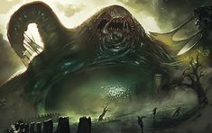 Primordial ooz Ooze Monster, Large Aquarium, Call Of Cthulhu Rpg, Haunted Forest, Cthulhu Mythos